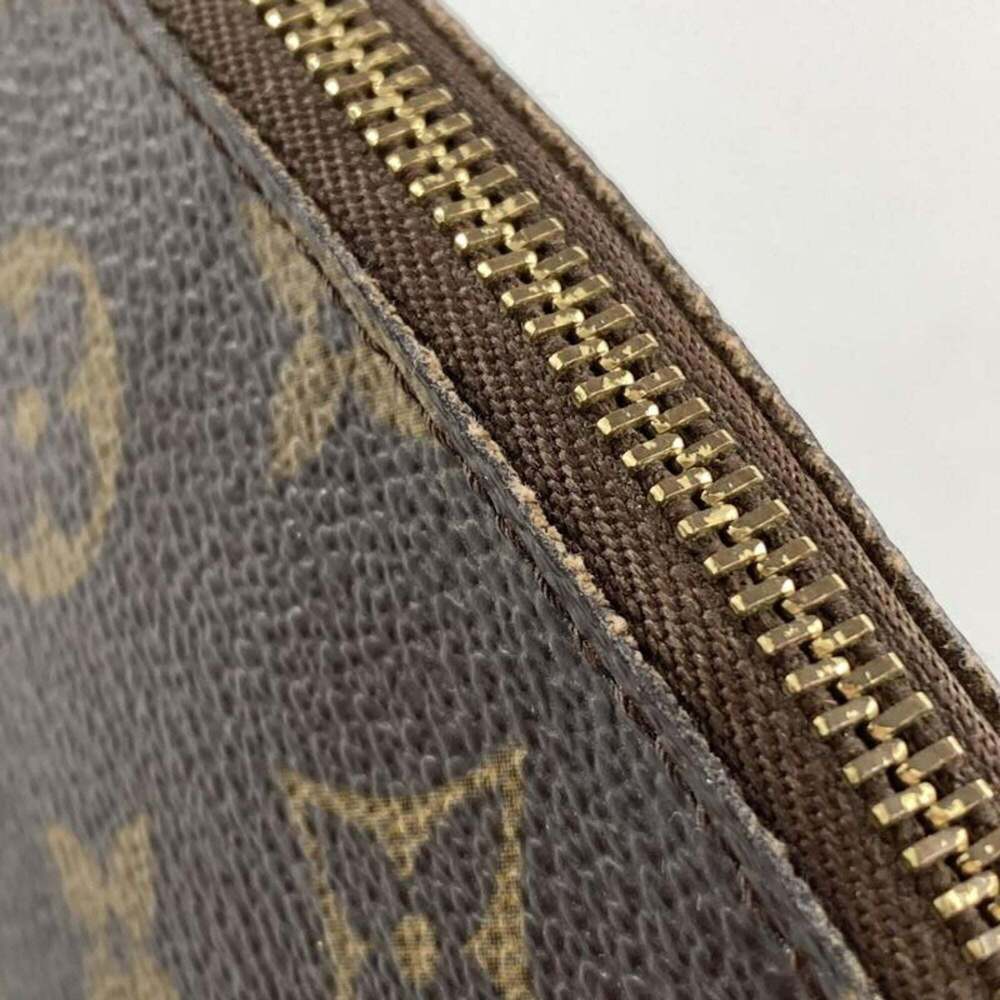 LOUIS VUITTON Authentic Brown Monogram Pochette Mini Bag - Picture 9 of 10